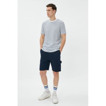 Pantaloni scurti din amestec de bumbac