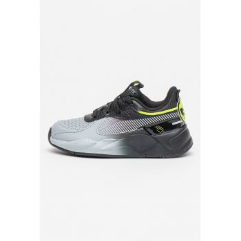 Pantofi sport din piele ecologica cu model in degrade RS-X Miraculous