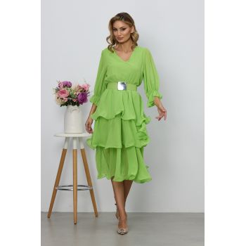 Rochie Camilla Verde Neon