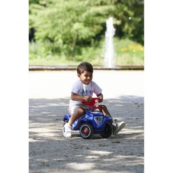 Masinuta pentru copii fara pedale Big Bobby Car Classic Ocean de la 1-5 ani, sistem de cuplaj a unei remorci in fata si in spate,sezut ergonomic,greutate maxima admisa 50 kg