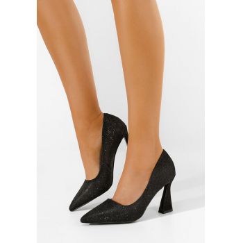Pantofi cu toc Jolene B negri ieftini