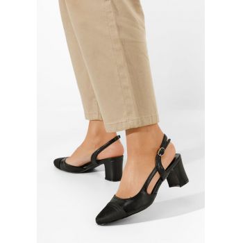 Pantofi slingback Meredith negri