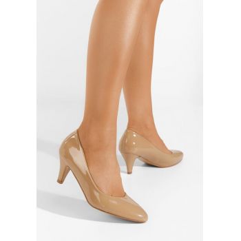Pantofi stiletto Azarosa kaki Pantofi stiletto Azarosa kaki
