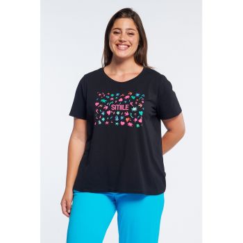 Tricou cu imprimeu grafic