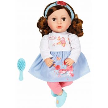 Baby Annabell, Zapf, Papusa bruneta Sophia, 43 cm