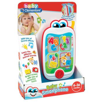 Jucarie interactiva, Baby Clementoni, Smartphone, Multicolor