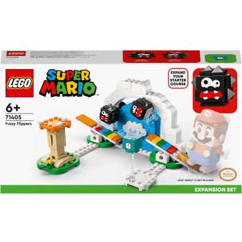 LEGO® Super Mario: Set de extindere - Fuzzy Flippers, 154 piese, 71405, Multicolor