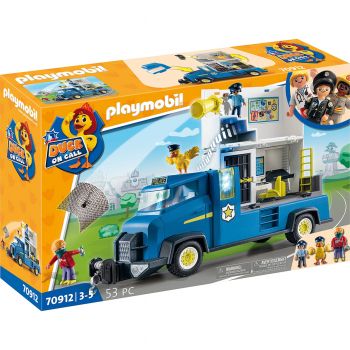 Jucarie Playmobil Duck On Call, Camion de politie, 70912, Multicolor ieftin