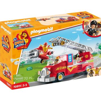 Jucarie Playmobil Duck On Call, Camion de pompieri, 70911, Multicolor ieftin