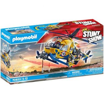 Jucarie Playmobil, Elicopter Cu Echipaj, 70833, Multicolor ieftin