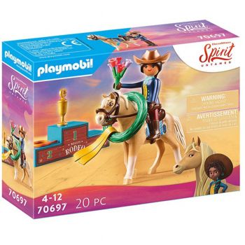Jucarie Playmobil Figures, Prude la Rodeo in Miradero, 70697, Multicolor ieftin