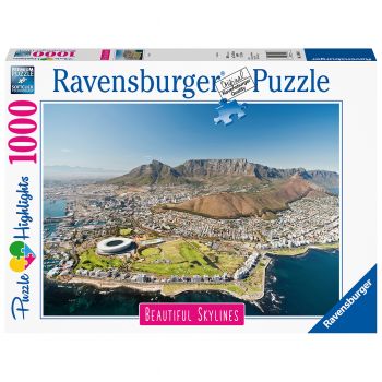 Jucarie Puzzle Ravensburger, Cape Town, 1000 piese, Multicolor de firma original