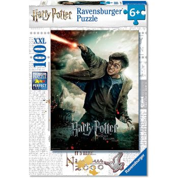 Jucarie Puzzle Ravensburger, Harry Potter, 100 piese, Multicolor