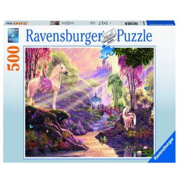 Jucarie Puzzle Ravensburger, Raul magic, 500 piese, Multicolor