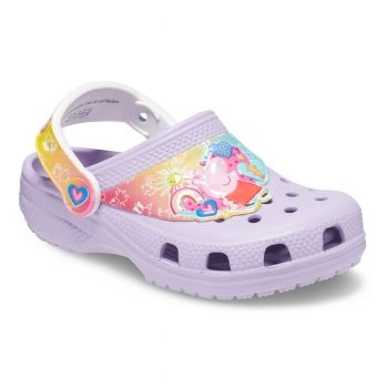 Saboti Crocs Toddler Fun Lab I Am Peppa Pig Clog Mov - Lavender de firma originali
