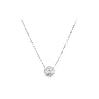Colier de argint cu detalii Mother of Pearl