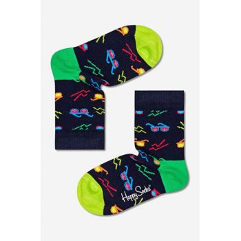 Happy Socks sosete copii Sunny Days culoarea albastru marin, Skarpetki dziecięce Happy Socks Sunny Days KSND01-6500