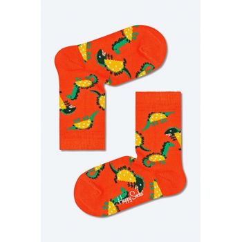 Happy Socks sosete copii Tacosaurus culoarea portocaliu, Skarpetki Happy Socks Tacosaurus KTAS01-2900