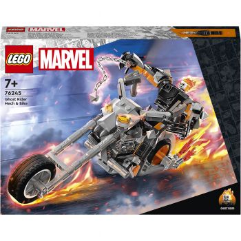 LEGO® Marvel Super Heroes: Robot si motocicleta Ghost Rider 76245, 264 piese, Multicolor