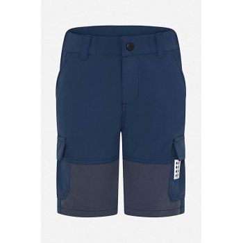 Lego pantaloni scurti copii culoarea albastru marin, talie reglabila, Szorty Lego Wear Lwpayton 300 11010121 931 ieftini