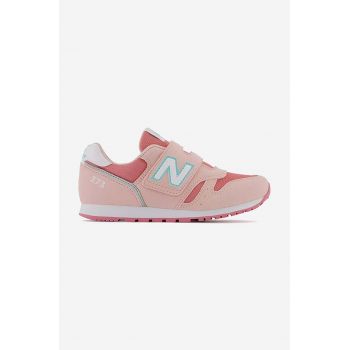 New Balance sneakers pentru copii culoarea roz ieftini