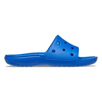 Papuci Classic Crocs Slide Iconic Crocs Comfort Albastru - Blue Bolt de firma originali