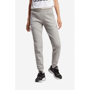adidas Originals pantaloni de trening femei, culoarea gri, uni IA6460-MGREYH de firma original