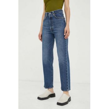 Levi's jeansi RIBCAGE STRAIGHT ANKLE femei high waist