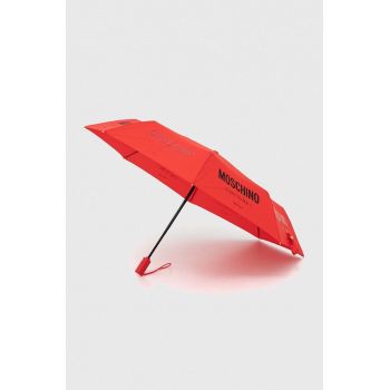 Moschino umbrela culoarea rosu