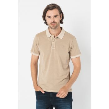 Tricou polo din piqué de bumbac ieftin