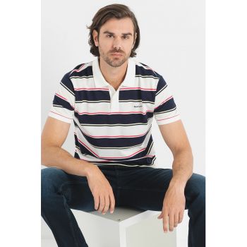 Tricou polo in dungi