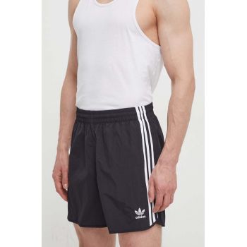 adidas Originals pantaloni scurți Adicolor Sprinter bărbați, culoarea negru HS2069