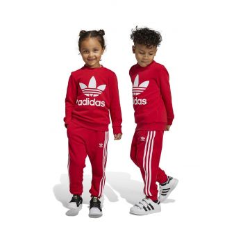 adidas Originals trening copii culoarea rosu