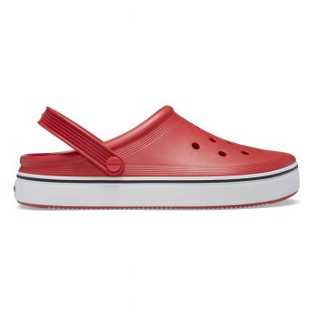 Saboți Crocs Crocband Off Court Clog Rosu - Flame de firma originali