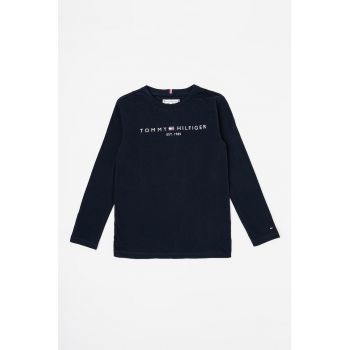 Bluza de bumbac organic cu imprimeu logo