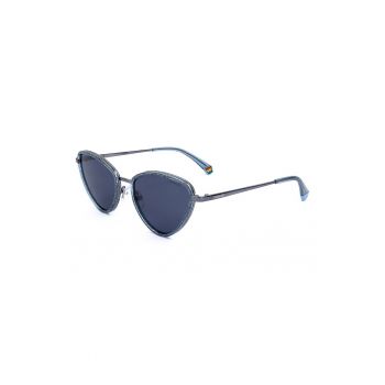 Ochelari de soare cat-eye polarizati cu detalii stralucitoare