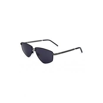 Ochelari de soare hexagonali cu rama metalica