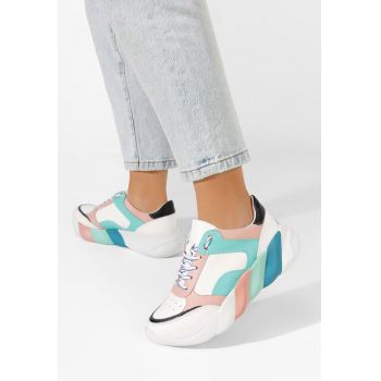 Sneakers dama piele Searra multicolori