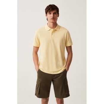 Tricou polo cu model uni