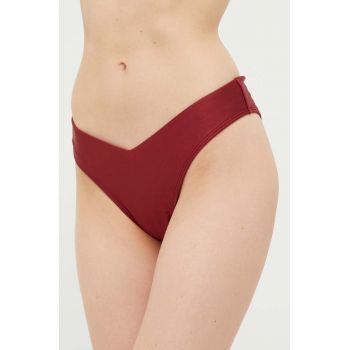 Abercrombie & Fitch chiloti de baie culoarea bordo