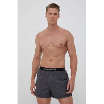 Emporio Armani Underwear boxeri barbati, culoarea negru