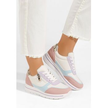 Sneakers dama Positeia multicolori