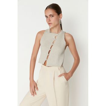 Top crop tricotat