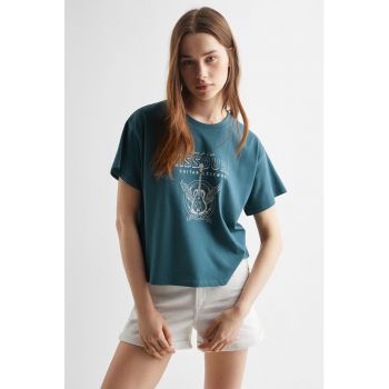 Tricou din bumbac cu imprimeu
