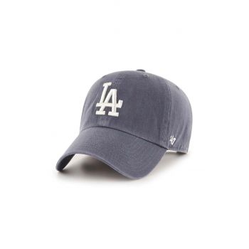47brand șapcă de baseball din bumbac MLB Los Angeles Dodgers cu imprimeu de firma originala