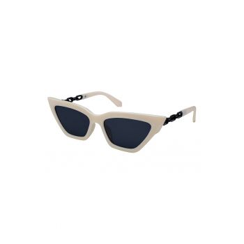 Ochelari de soare cat-eye cu lentile uni Amaya