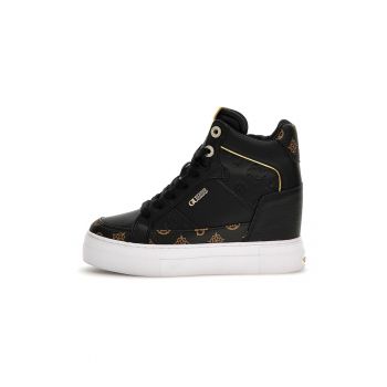 Pantofi sport high-top wedge