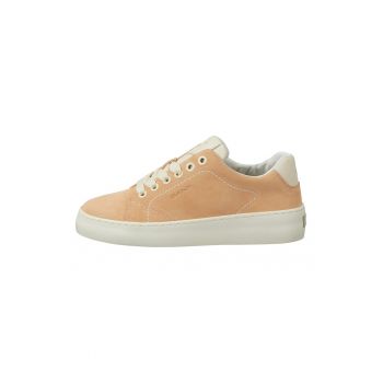 Pantofi sport low-cut din piele intoarsa