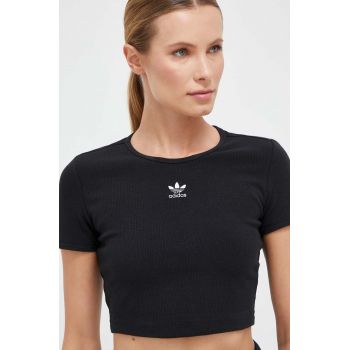 adidas Originals tricou femei, culoarea negru II8057 ieftin