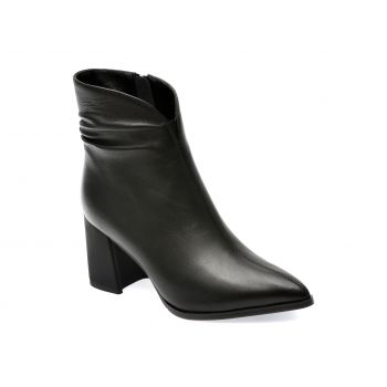 Botine GRYXX negre, 6068C1, din piele naturala de firma originale